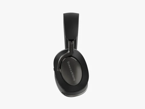 Headphone BowerWilkins Px8 Black Leather 3D Model