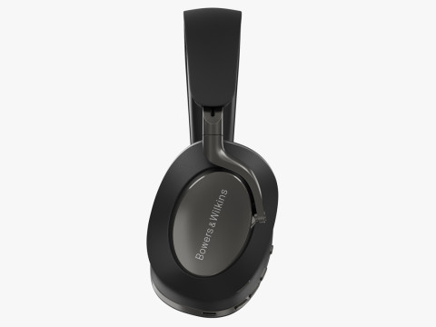 Headphone BowerWilkins Px8 Black Leather Modèle 3D