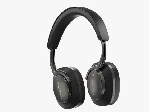 Headphone BowerWilkins Px8 Black Leather Modèle 3D