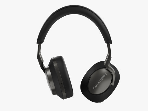 Headphone BowerWilkins Px8 Black Leather Modèle 3D