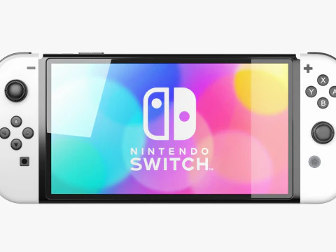 Nintendo Switch OLED Set 3D Model