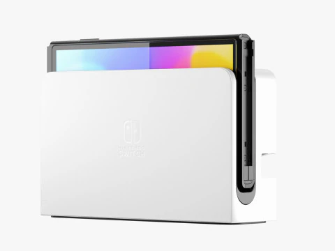 Nintendo Switch OLED Set 3D Model