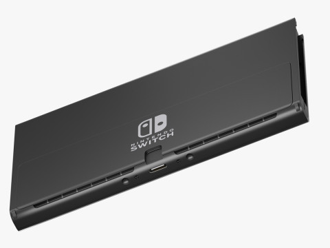 Nintendo Switch OLED Set 3D Model