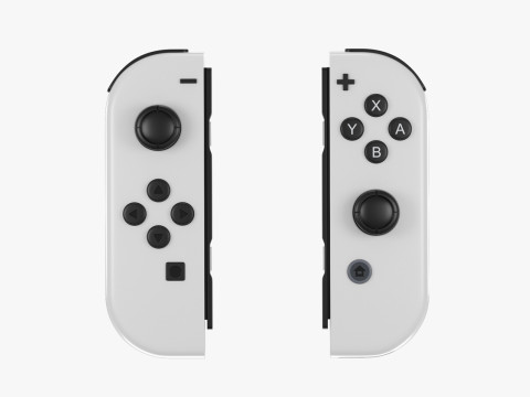 Nintendo Switch OLED Set 3D Model