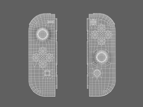 Nintendo Switch OLED Set 3D Model