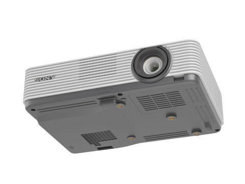 Projector Sony VPL DX221 with Screen Set 3D 모델