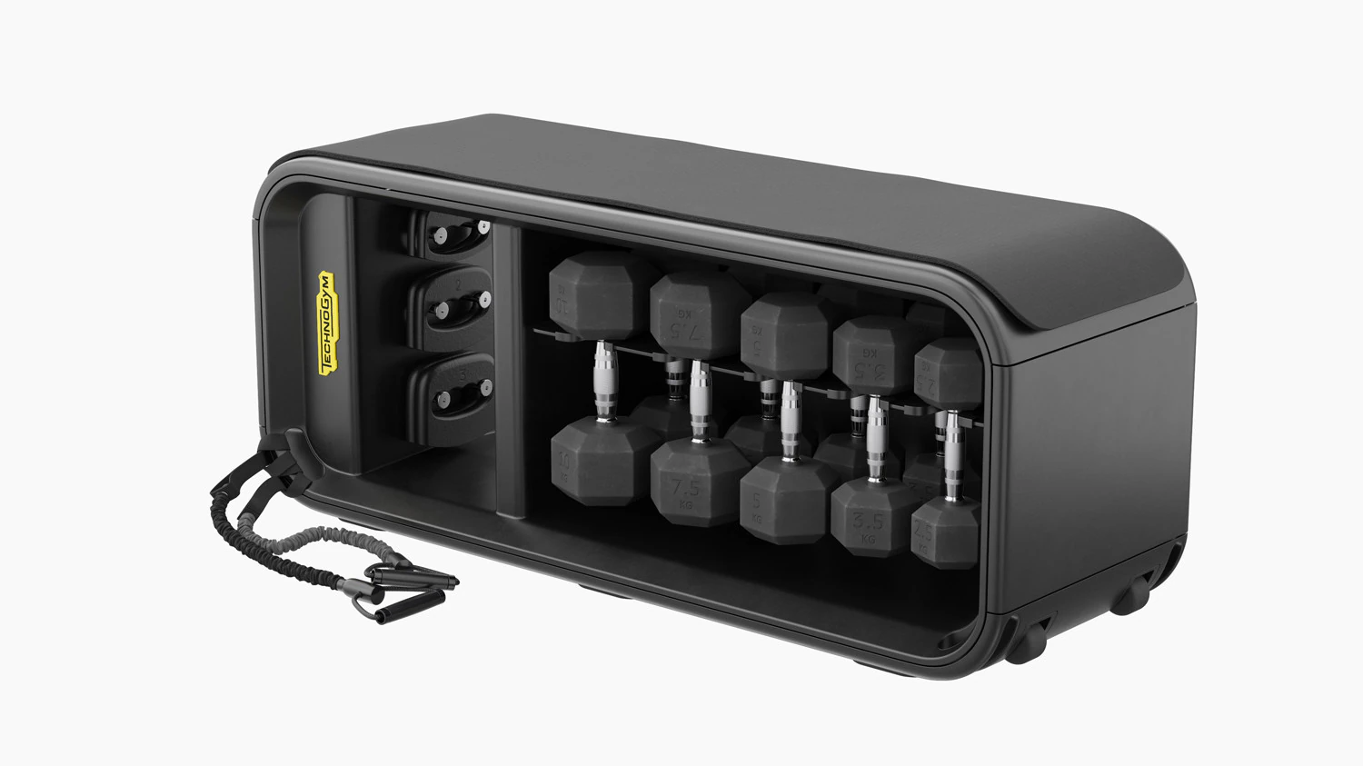 Technogym Bench 3D Model .c4d .max .obj .3ds .fbx .stl .blend 