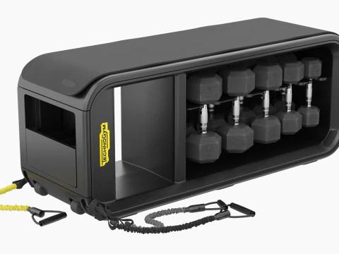 Technogym Bench 3D Model