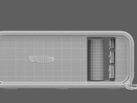 Technogym Bench 3D Model