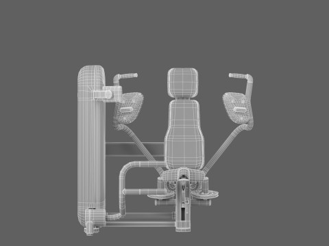 Technogym Artis Pectoral 3D मॉडल