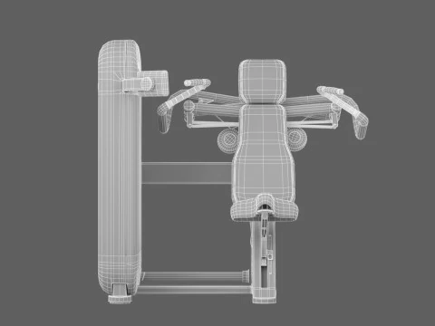 Technogym Artis Shoulder Press 3D Model
