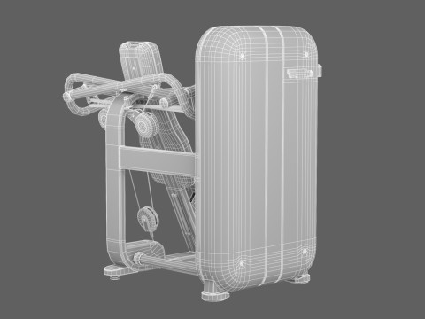 Technogym Artis Shoulder Press 3D मॉडल