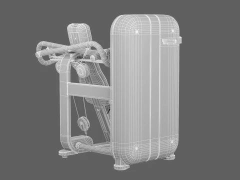 Technogym Artis Shoulder Press 3D Model