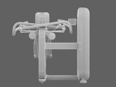 Technogym Artis Shoulder Press 3D मॉडल