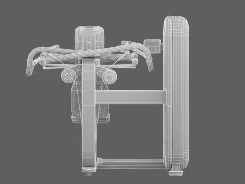 Technogym Artis Shoulder Press 3D Model