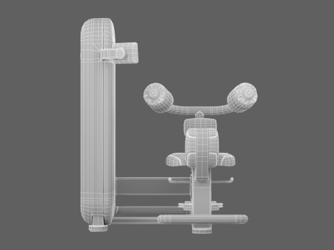 Technogym Artis Rotary Torso Modello 3D