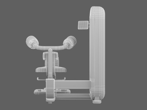 Technogym Artis Rotary Torso Modello 3D