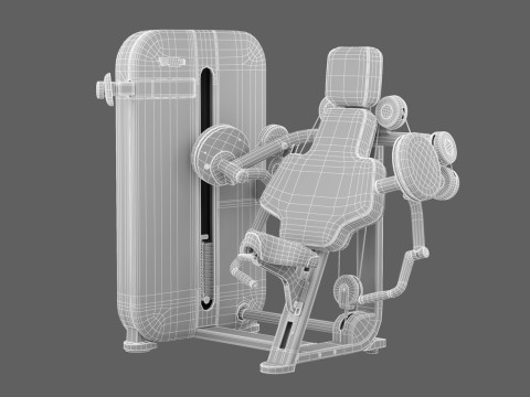 Technogym Artis Arm Curl 3D Modell