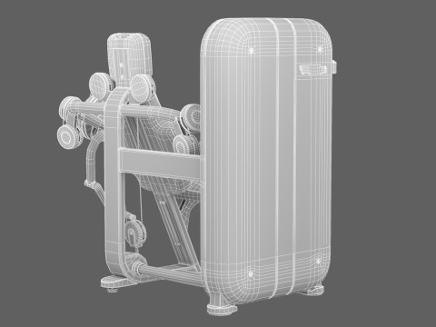 Technogym Artis Arm Curl 3D Modell