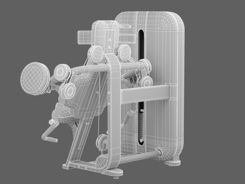 Technogym Artis Arm Curl 3D Modell