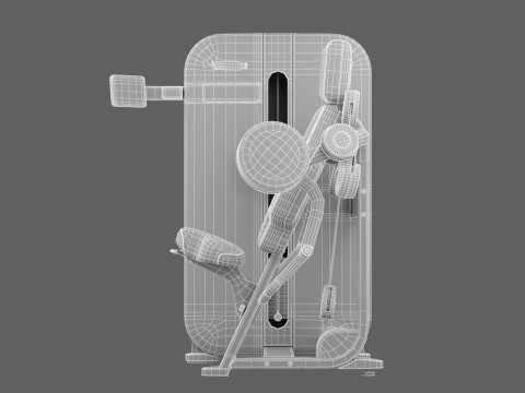 Technogym Artis Arm Curl 3D Modell