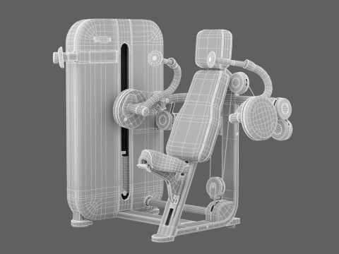 Technogym Artis Arm Extension Modelo 3D
