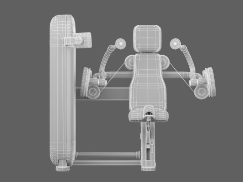 Technogym Artis Arm Extension Modelo 3D