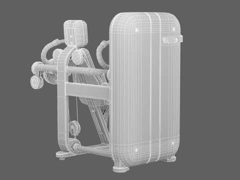 Technogym Artis Arm Extension Modelo 3D