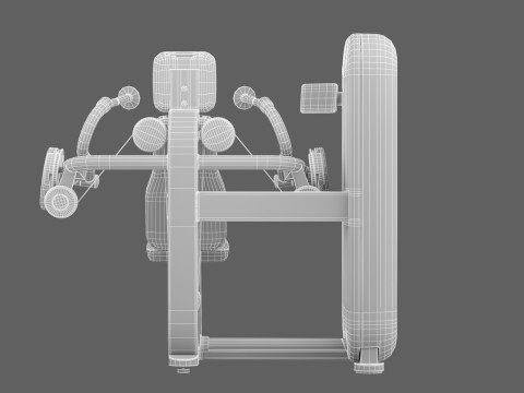 Technogym Artis Arm Extension Modelo 3D