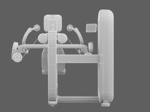 Technogym Artis Arm Extension 3D Model