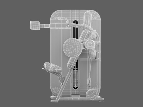 Technogym Artis Arm Extension Modelo 3D