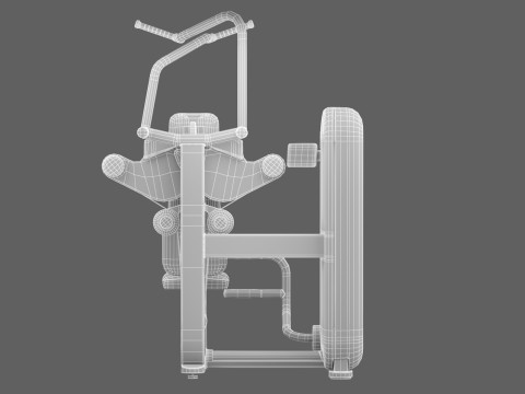 Technogym Artis Vertical Traction 3D Model