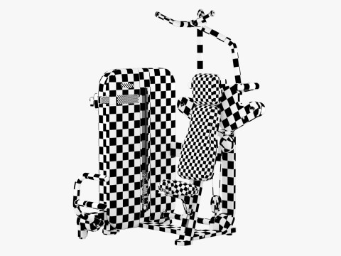 Technogym Artis Vertical Traction 3D Model