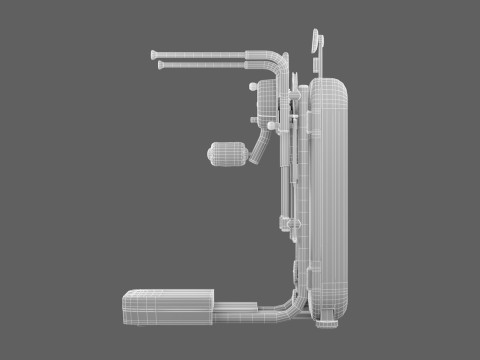 Technogym Artis Multi Kalça 3D Model