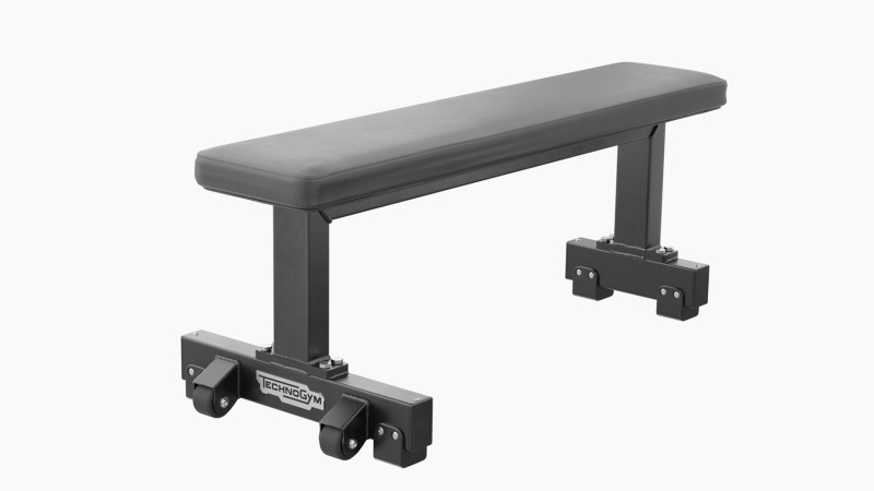 Technogym Flat Bench Pure 3D Model .c4d .max .obj .3ds .fbx .stl .blend 