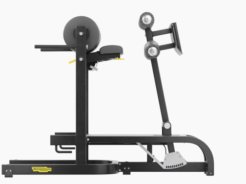 Banco Technogym GHD Puro Modelo 3D