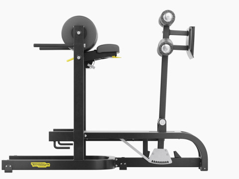 Banco Technogym GHD Puro Modelo 3D