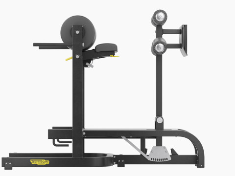 Banco Technogym GHD Puro Modelo 3D