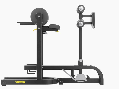 Banco Technogym GHD Puro Modelo 3D