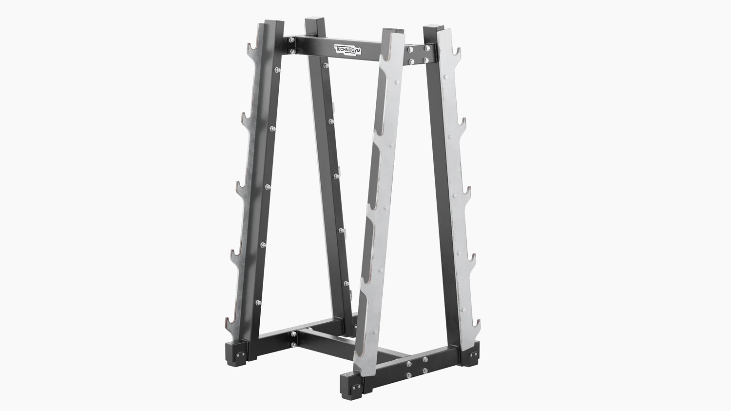 Technogym Barbell Rack Pure 3D Model .c4d .max .obj .3ds .fbx .stl .blend 