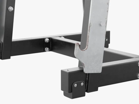Technogym Barbell Rack Pure 3D Model