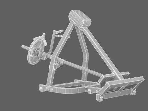 Barre Technogym T Row Pure Modèle 3D