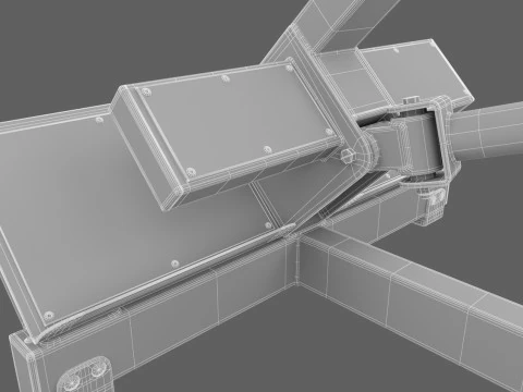 Technogym T Row Bar Pure 3D Model