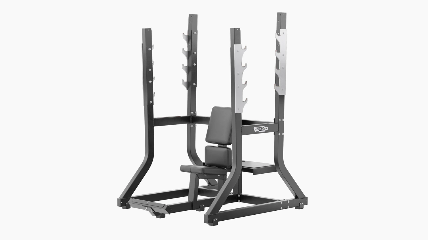 Technogym Olympic Military Bench Pure 3D Model .c4d .max .obj .3ds .fbx .stl .blend