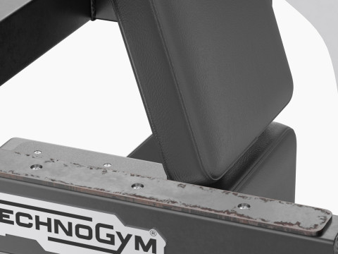 Banc Militaire Olympique Technogym Pure Modèle 3D