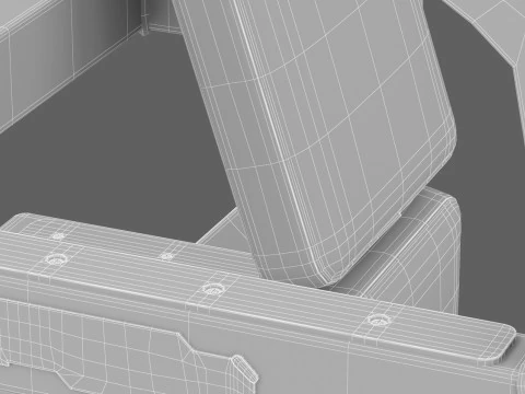 Technogym Olympic Military Bench Pure 3D Model