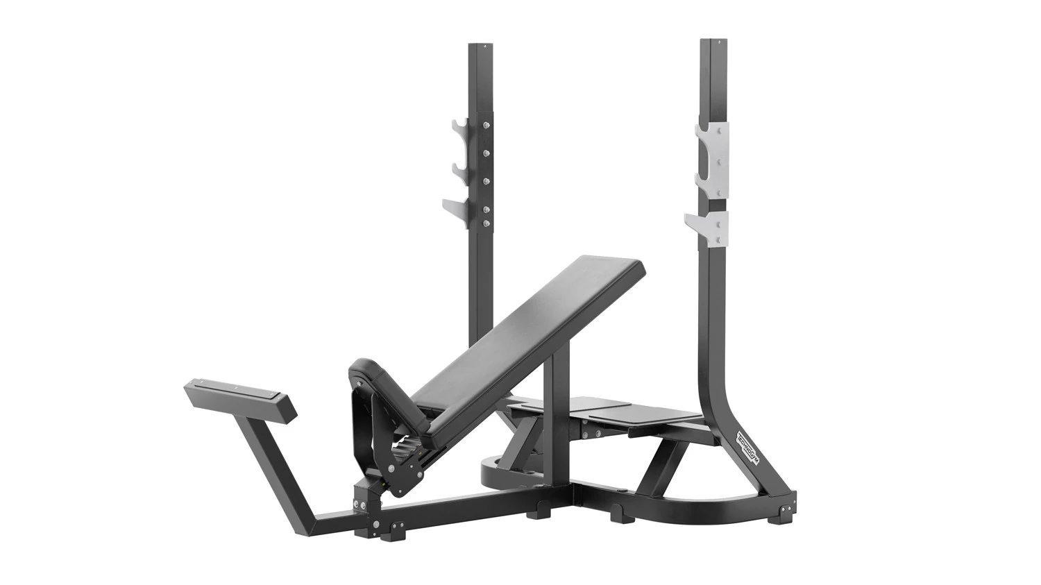 Technogym Olympic Inclined Bench Pure 3D Model .c4d .max .obj .3ds .fbx .stl .blend 