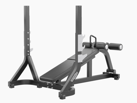 テクノジム オリンピック デクラインドベンチ ピュア 3Dモデル