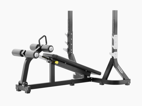 テクノジム オリンピック デクラインドベンチ ピュア 3Dモデル