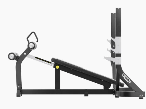 Technogym Olympic Declined Bench Pure 3D Model